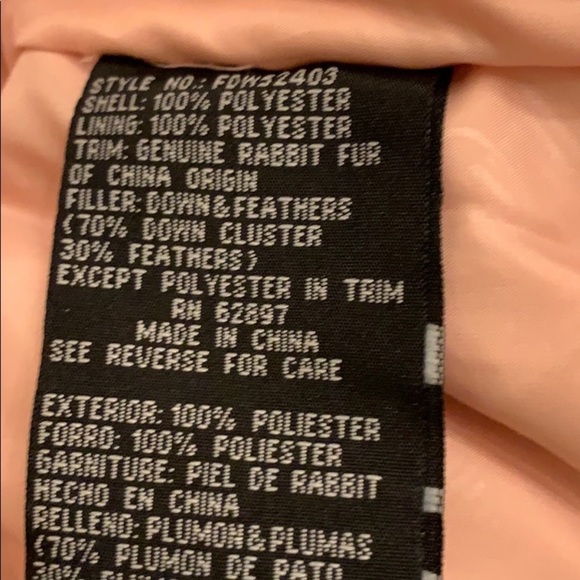 Rabbit puffer jacket - Picture 7 of 7